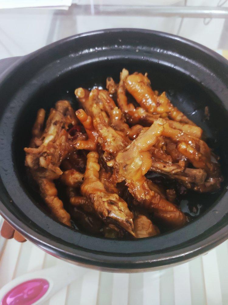 香辣烧鸡爪