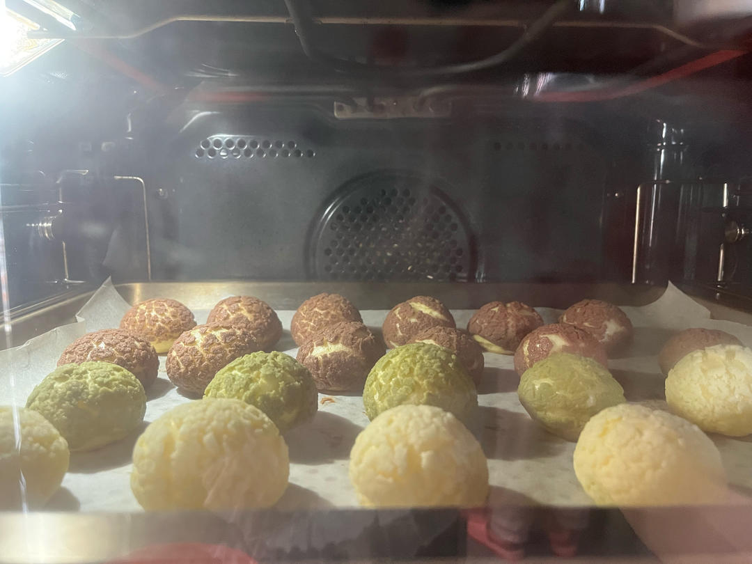 量产酥皮泡芙大揭密