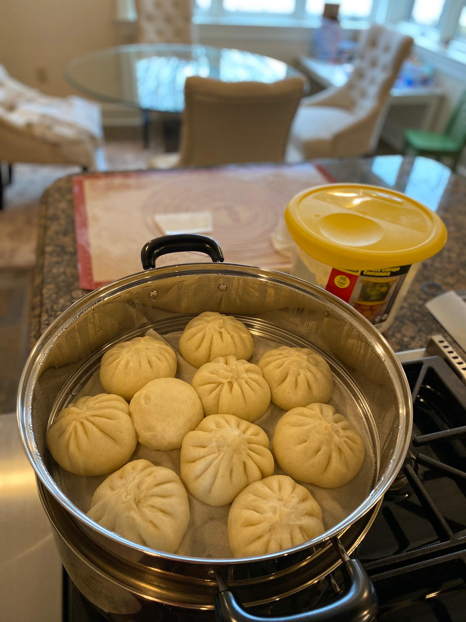 神仙配方肉包子     6个左右