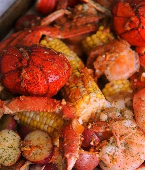 美式蒜香波士顿龙虾Cajun Lobster Boil(Captain's Boil复刻)