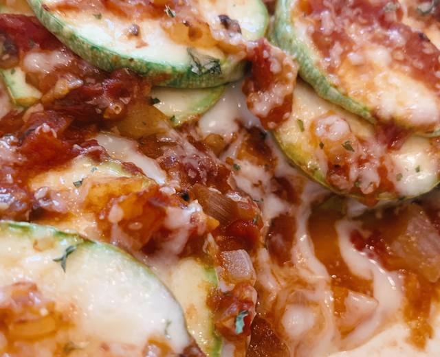 【低碳主食】低卡素食蔬菜伪千层面lasagna的做法