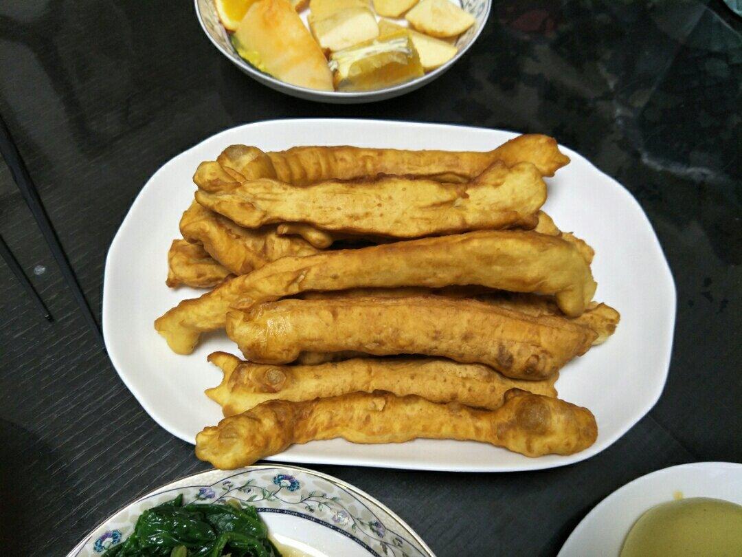 空心油条的家庭制作