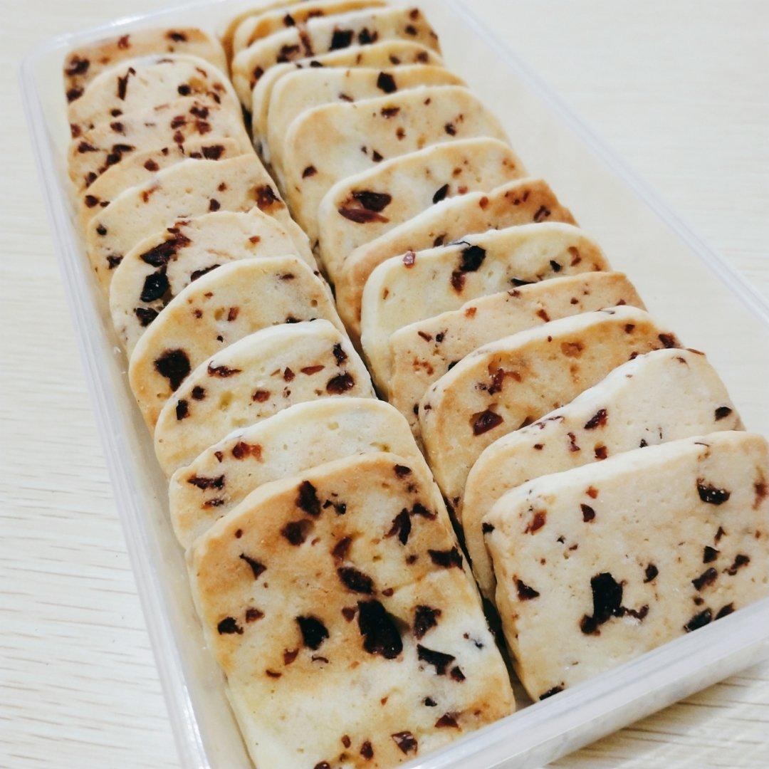 低糖少油版蔓越莓饼干