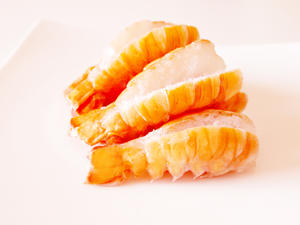 蒜苔炒海鳌虾的做法 步骤1