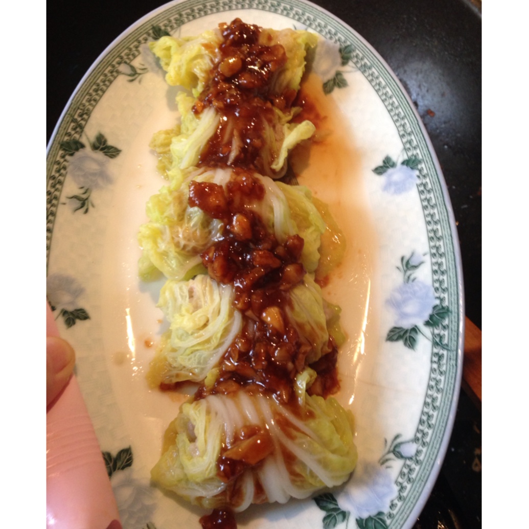 肉酿白菜卷
