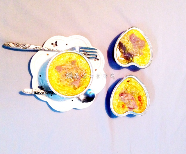 焗荔蓉西米布甸----靠谱的味道