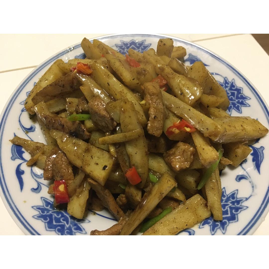 素炒藕条