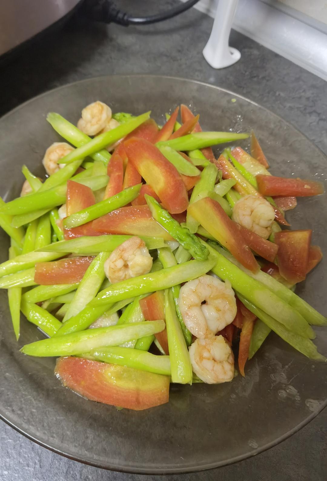 虾仁芦笋（清甜如初夏）