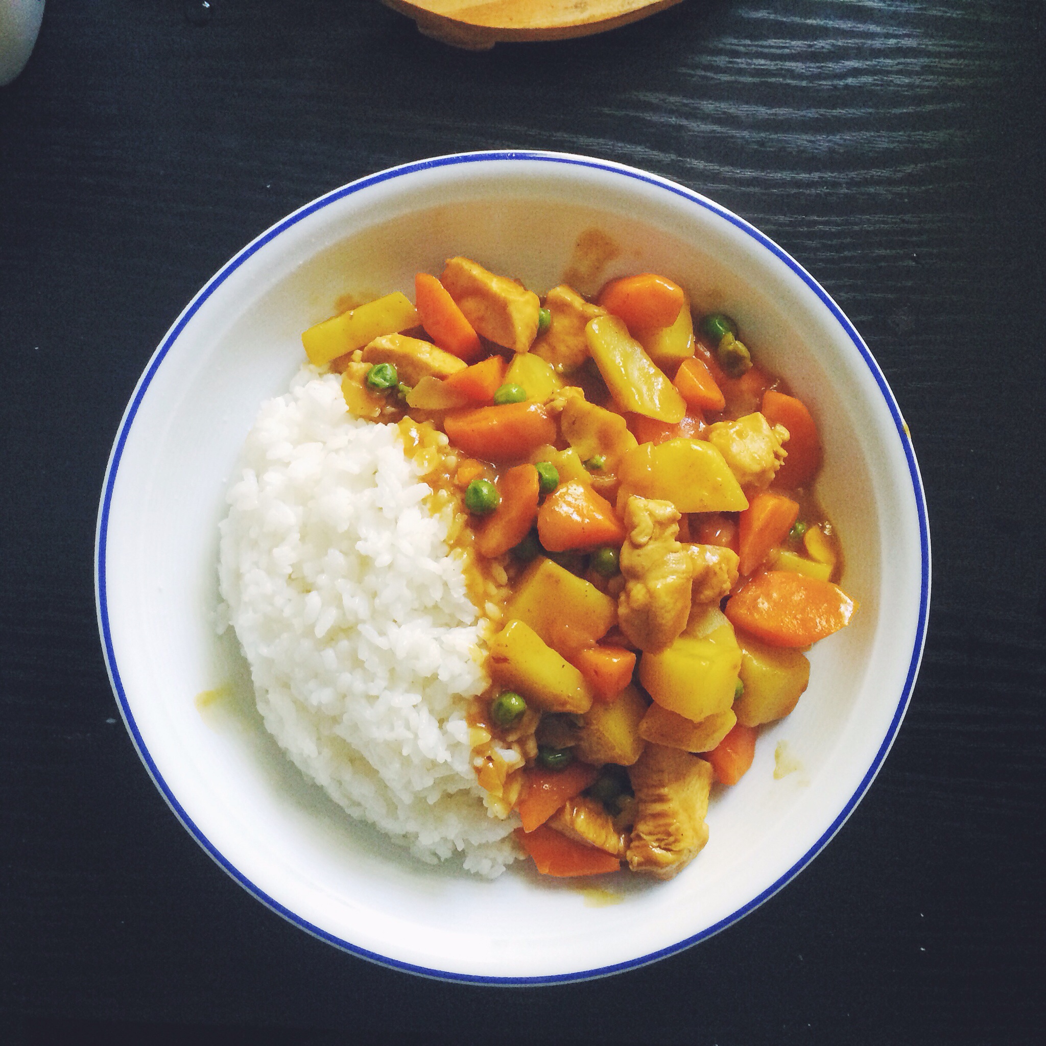 日式咖喱鸡肉饭