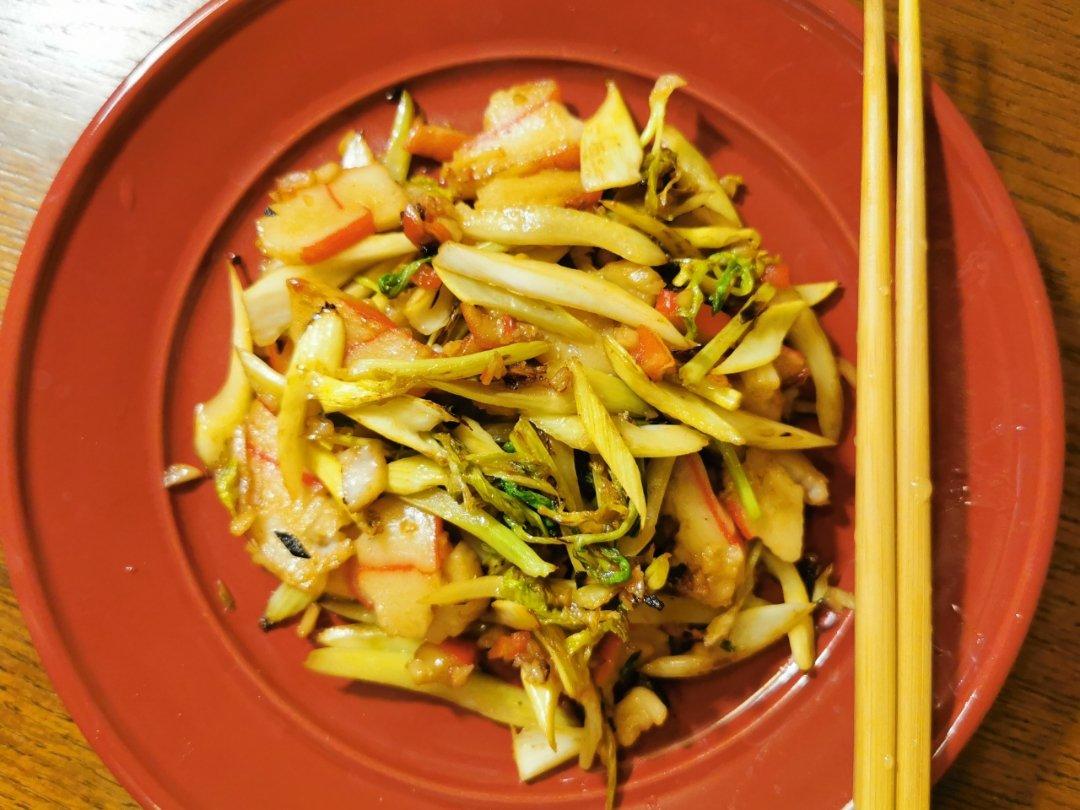 芹菜炒蟹棒