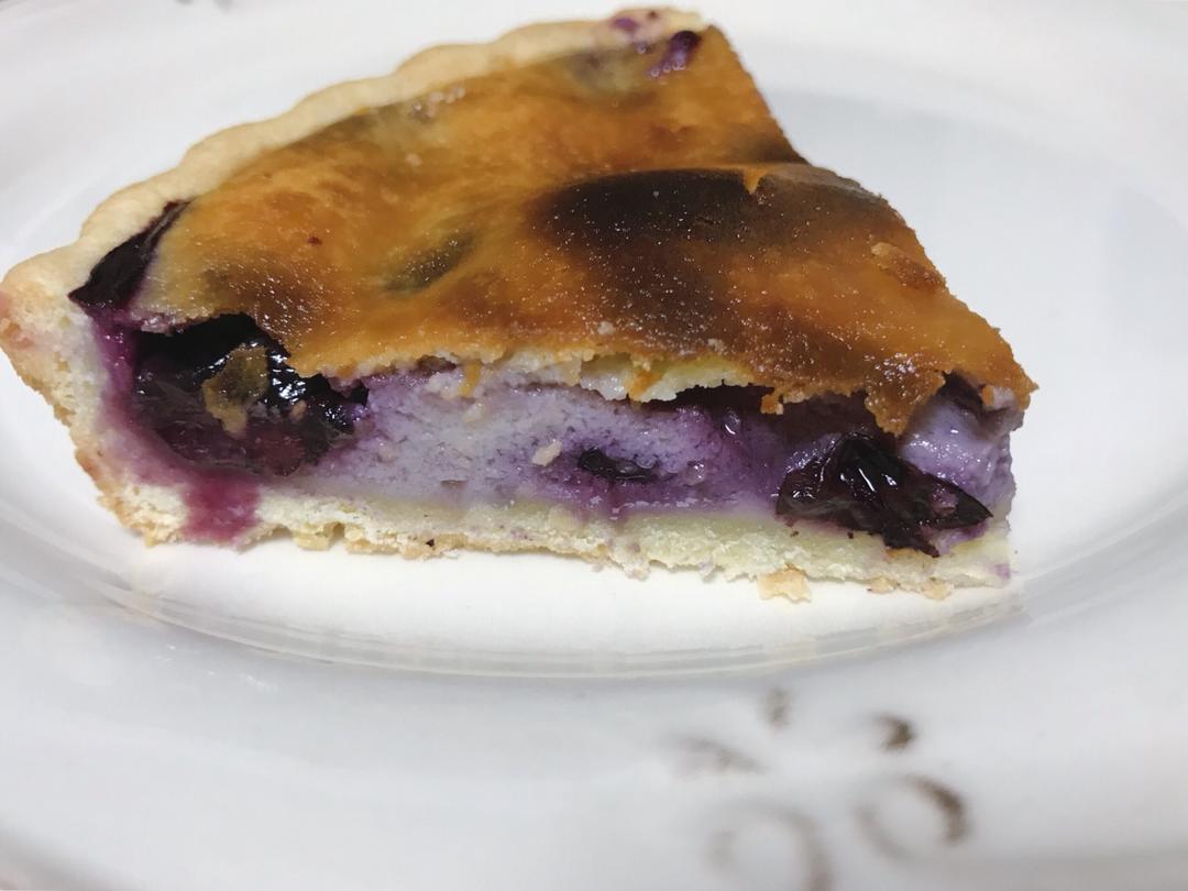 蓝莓乳酪派