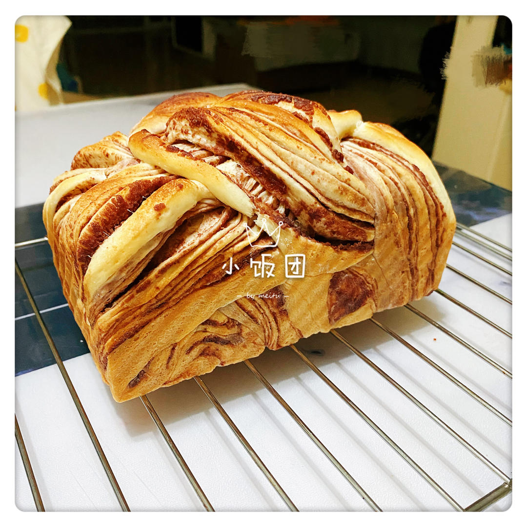 豆沙大理石吐司
