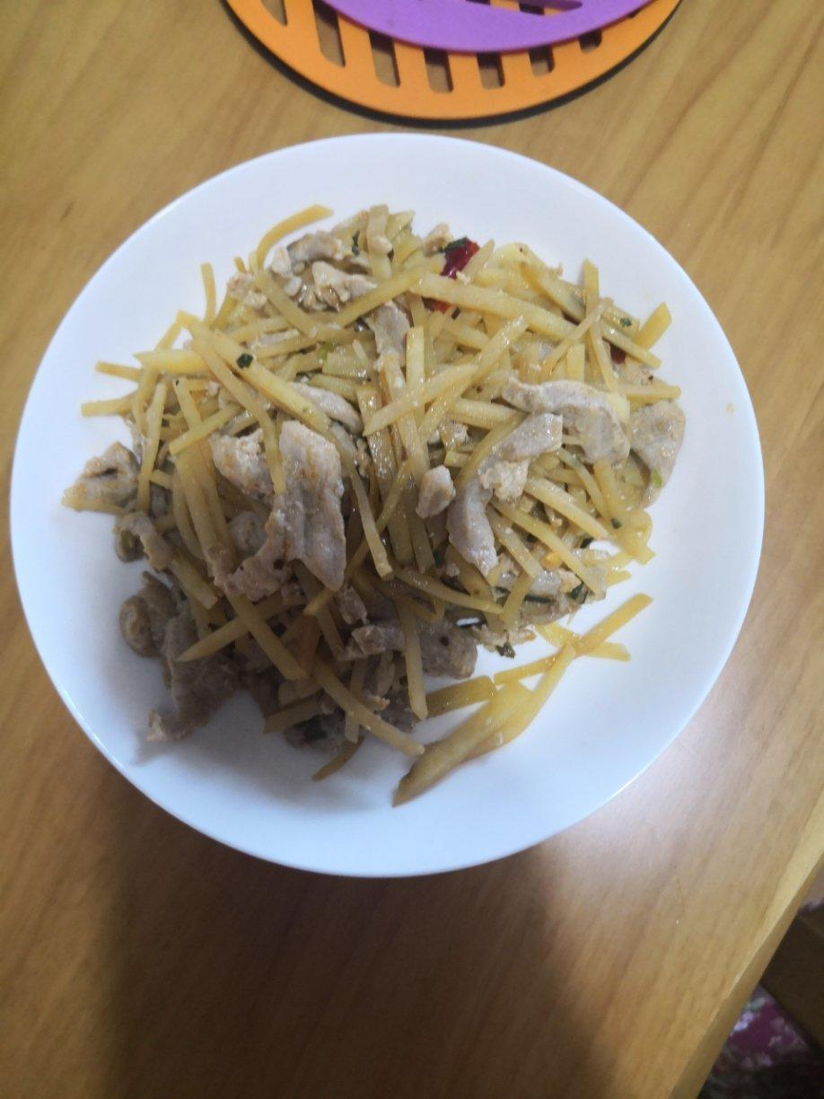百搭的肉丝嫩炒法