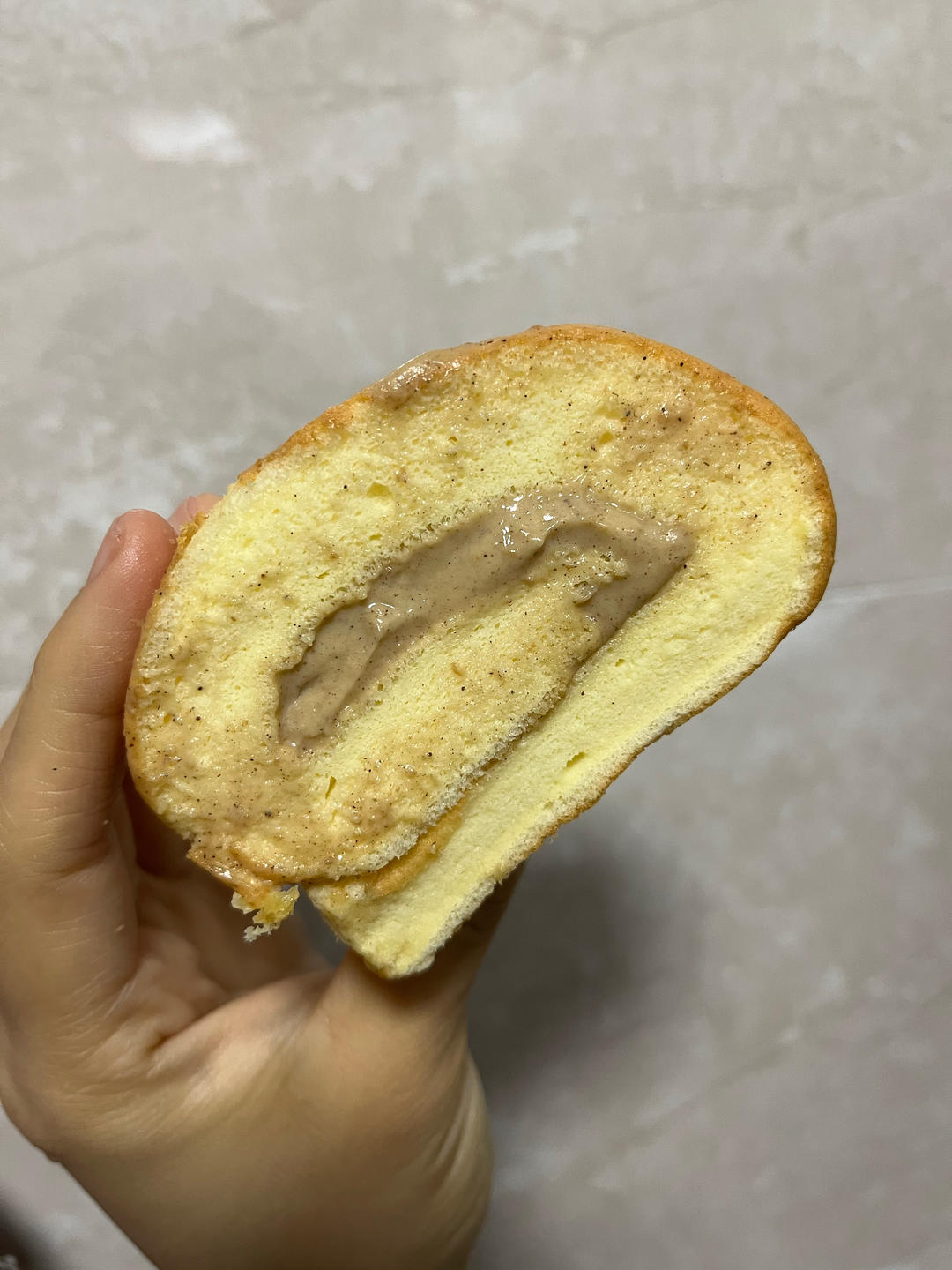 焦糖肉桂卡仕达蛋糕卷