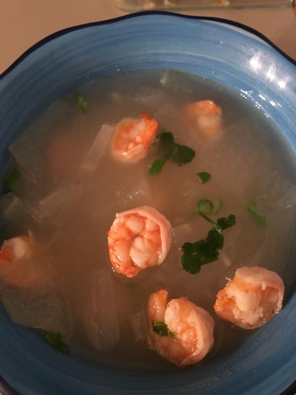 虾仁冬瓜汤