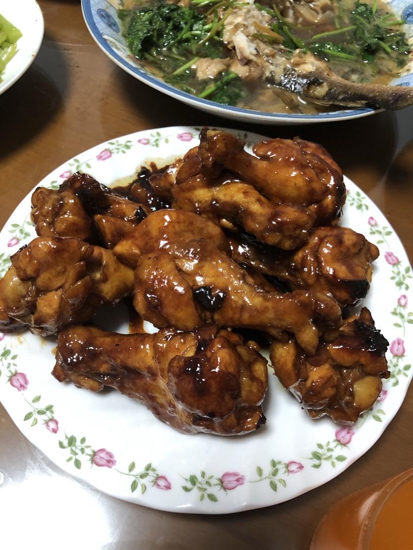 简单又美味的红烧鸡翅根