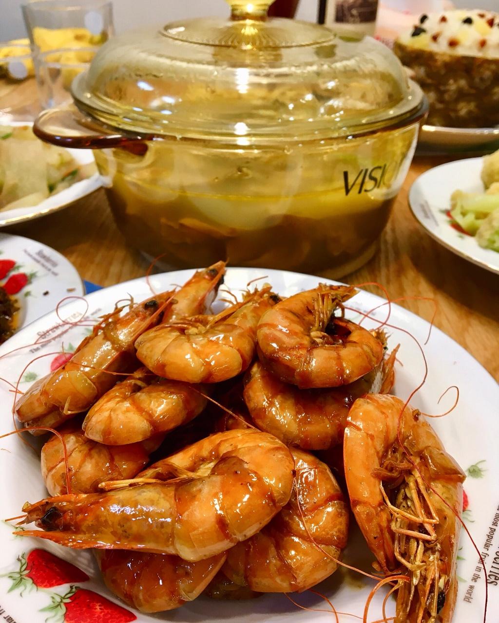 林家的日子做的红烧啤酒虾