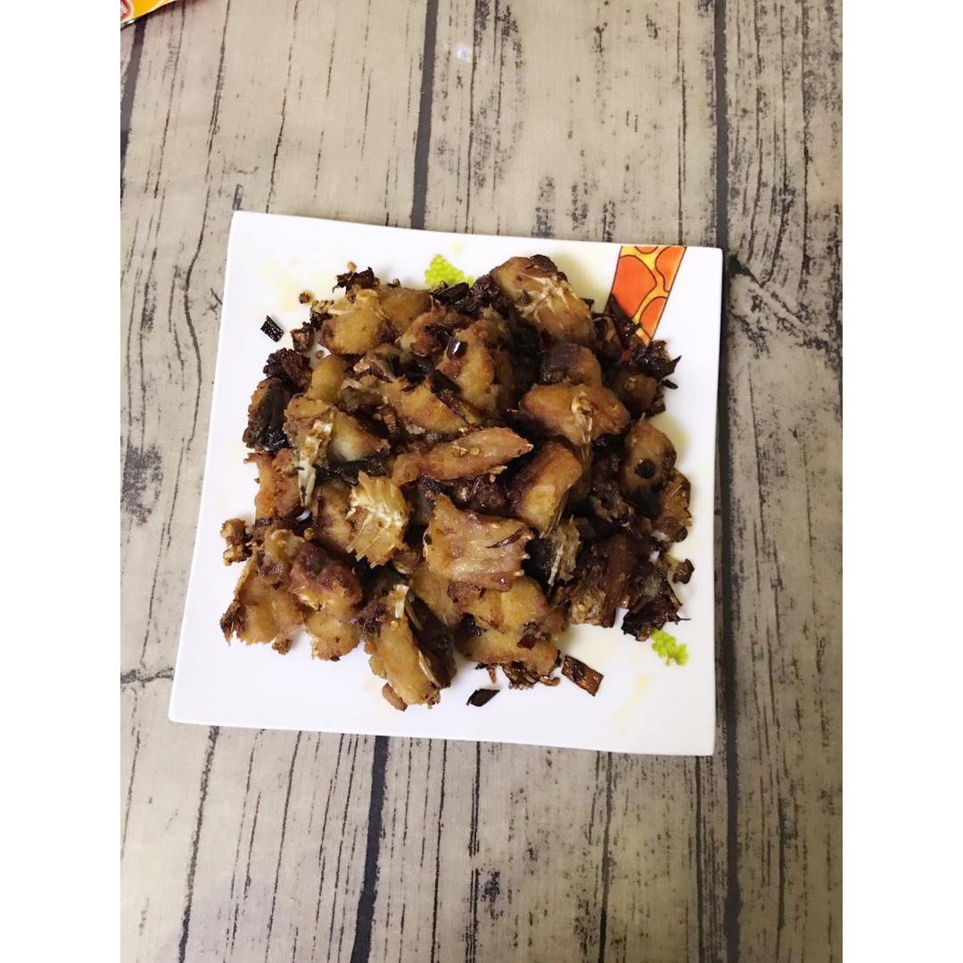 不用一滴水超入味的鱼块