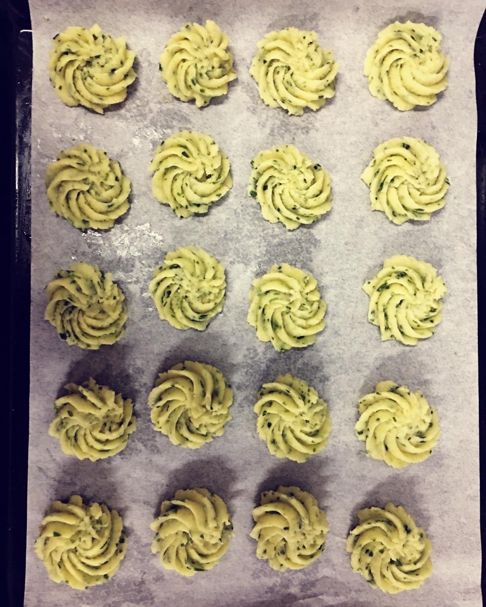 葱香曲奇——酥脆的咸味饼干