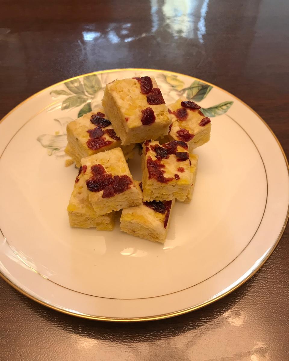 蔓越莓牛扎沙琪玛