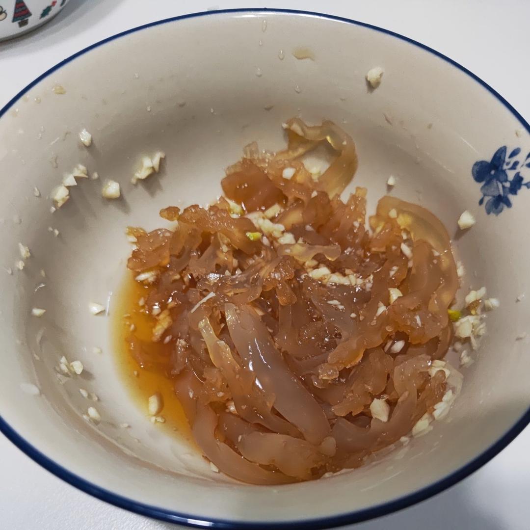 夏季开胃菜，凉拌海蜇头