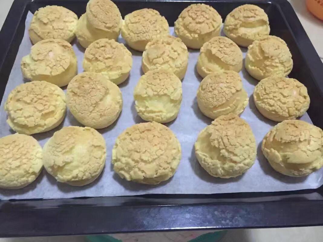十分美味的酥皮泡芙