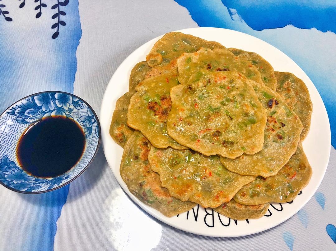 营养早餐丝瓜鸡蛋饼