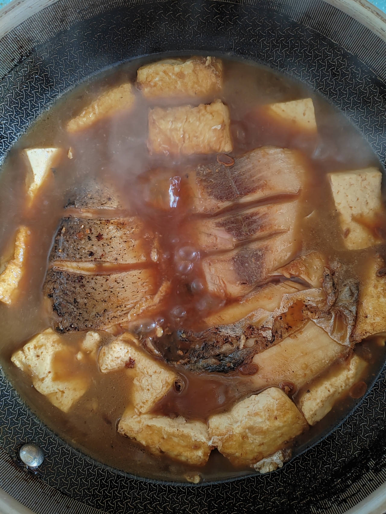 团长要吃瓦块鱼焖豆腐的做法