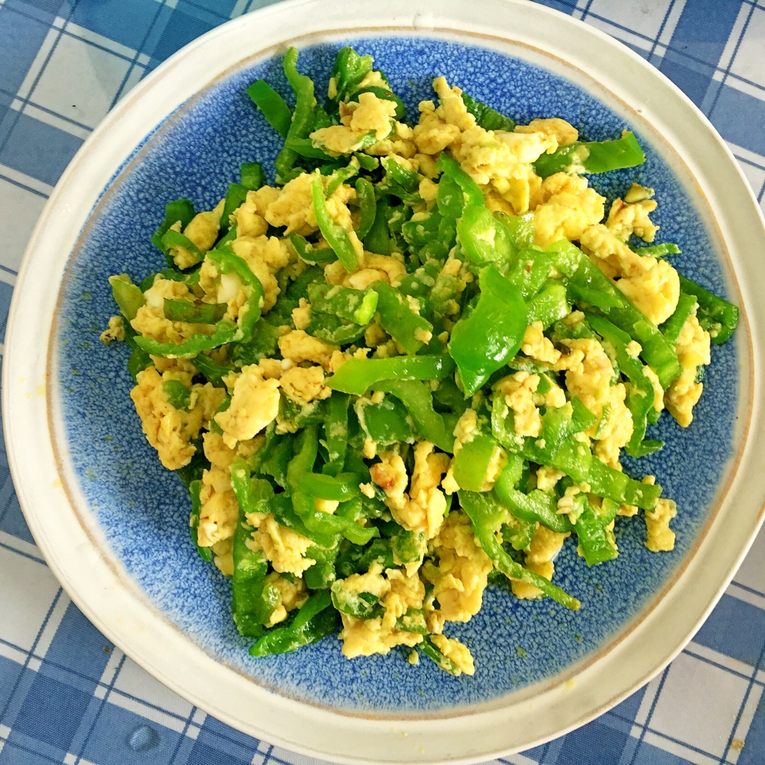 青椒炒蛋