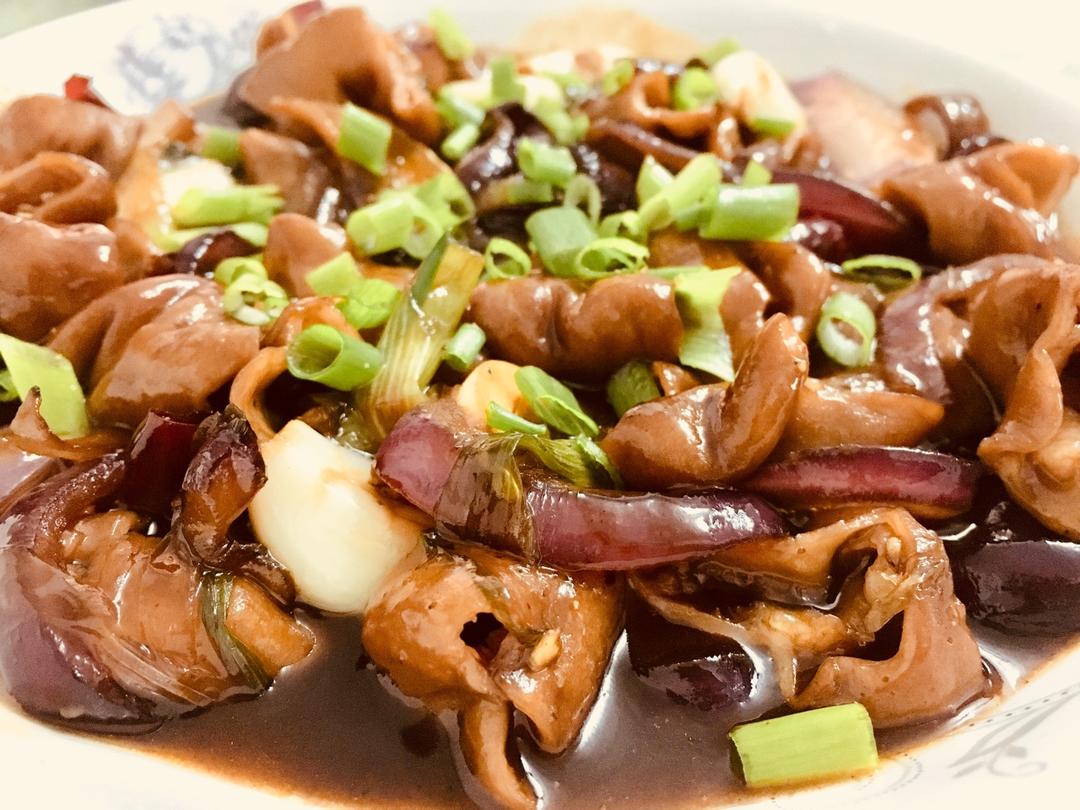 溜肥肠