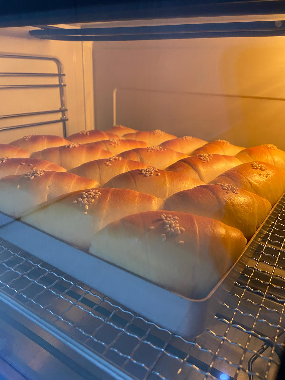 牛奶面包卷🥐（超软超拉丝）一次发酵