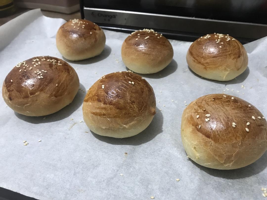 松软汉堡包胚