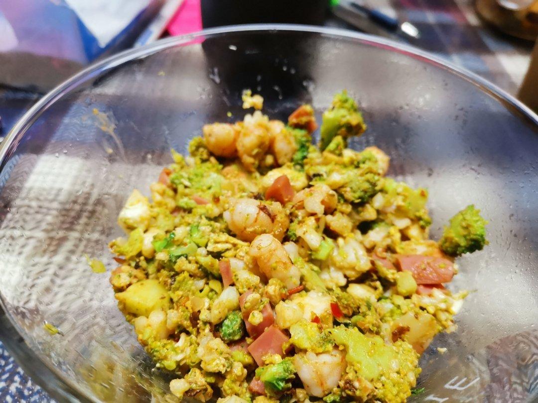 创意减脂餐：减脂花菜炒饭