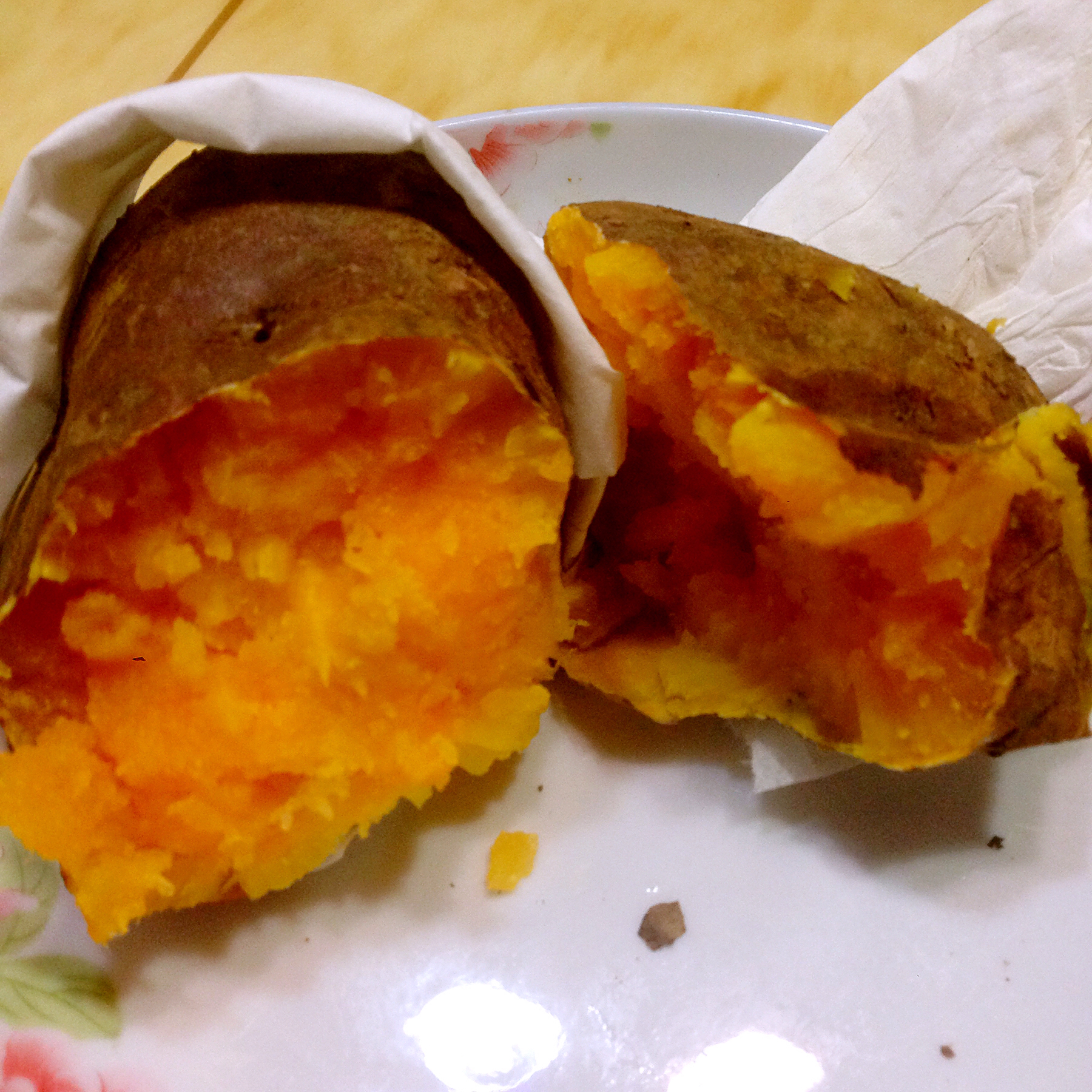微波炉烤地瓜