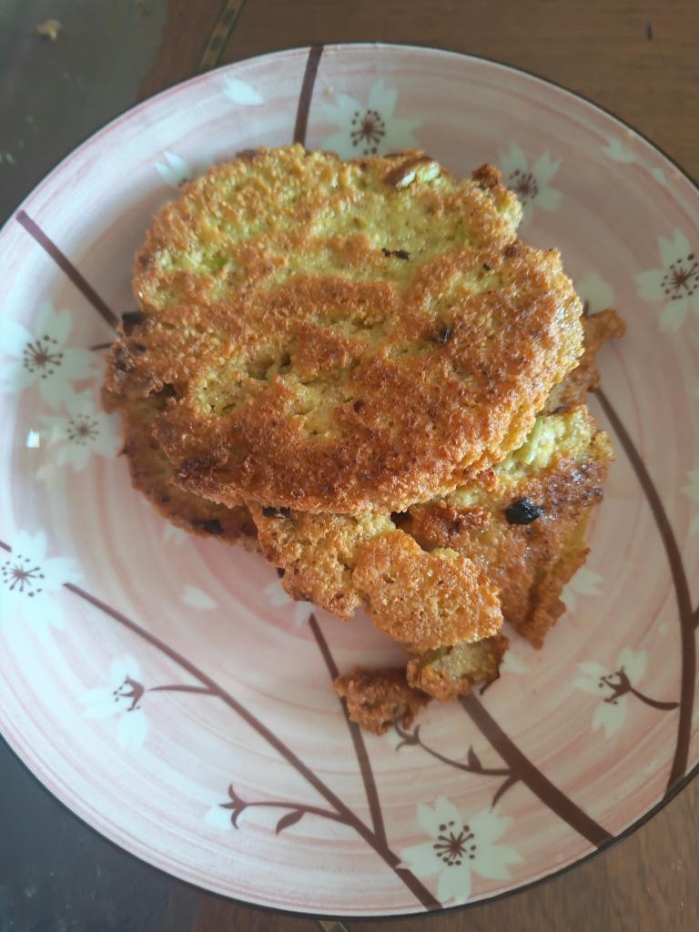 豆腐渣鸡蛋饼