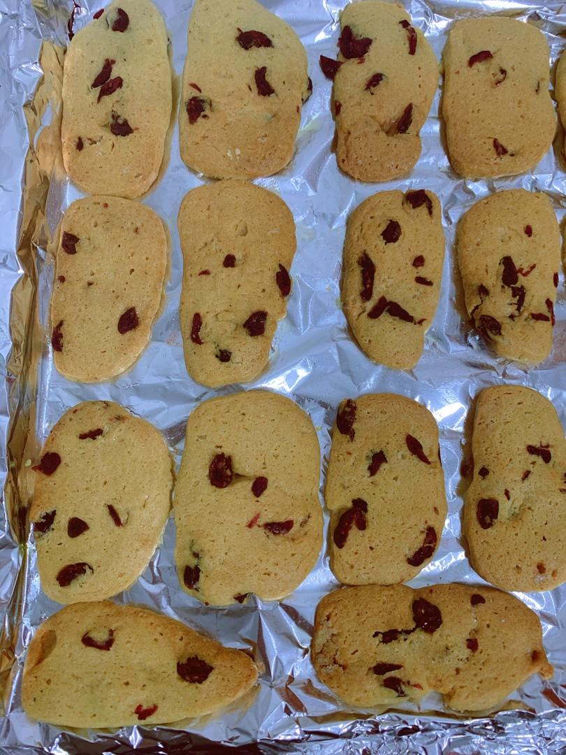 蔓越莓饼干的做法（烤箱做饼干）