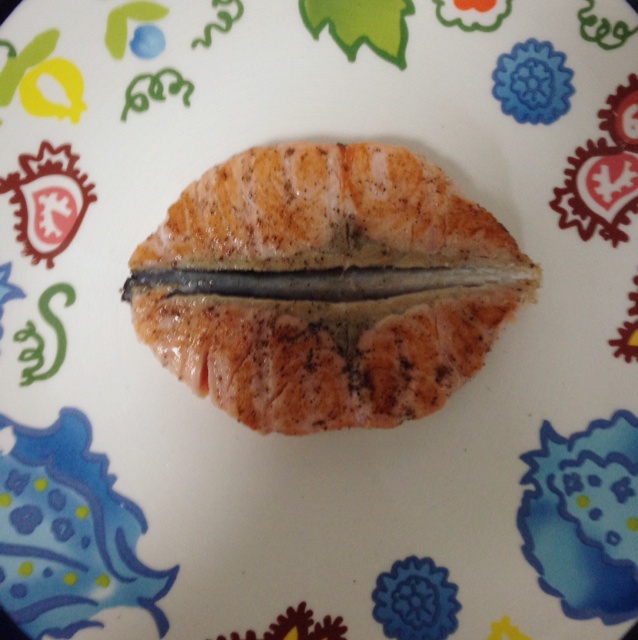 无油香煎三文鱼