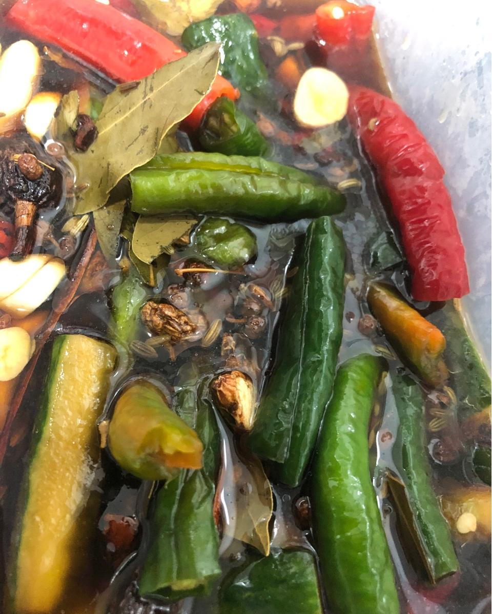 每年必吃的爽口腌黄瓜