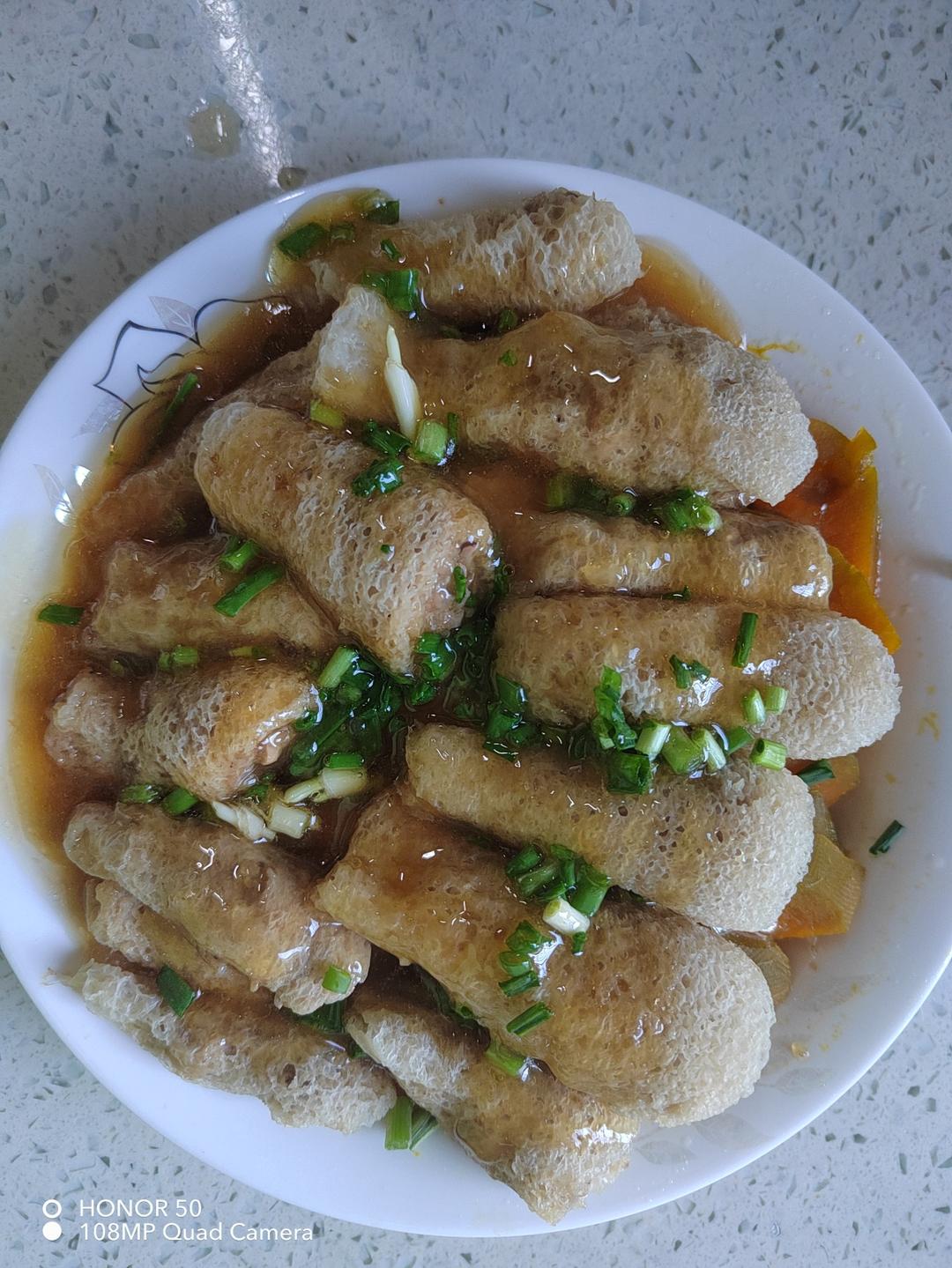 竹荪酿肉