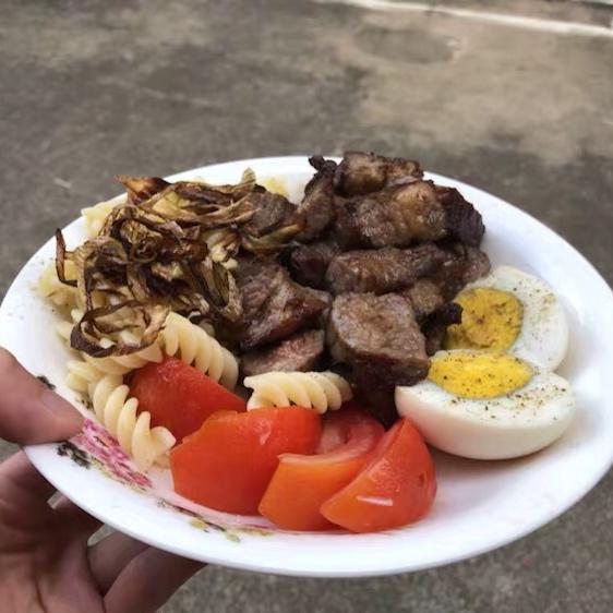 黑胡椒牛肉粒~补充优质蛋白