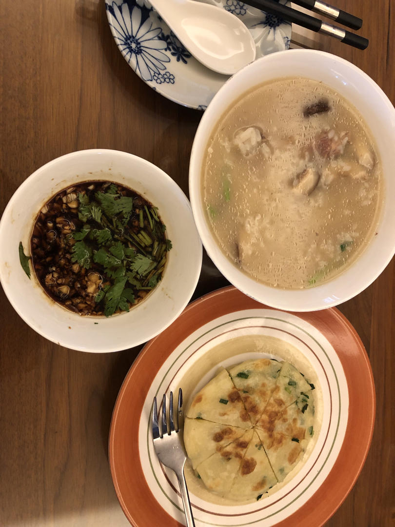 0失败香菇滑鸡粥