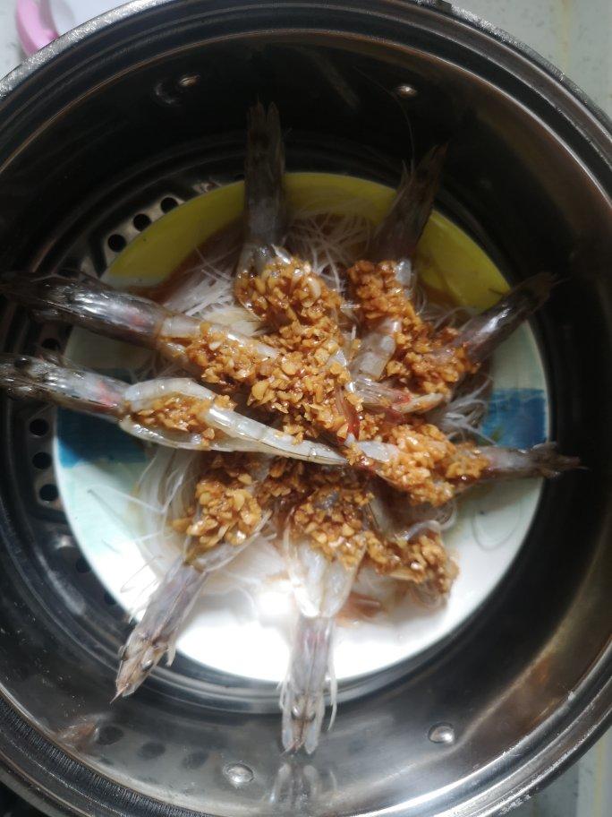 蒜蓉粉丝蒸虾