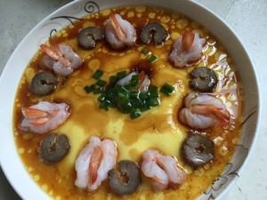 营养健康-豆浆海参虾仁炖蛋的做法 步骤6