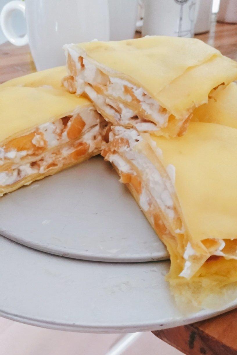 《Tinrry下午茶》教你做芒果班戟和芒果千层饼