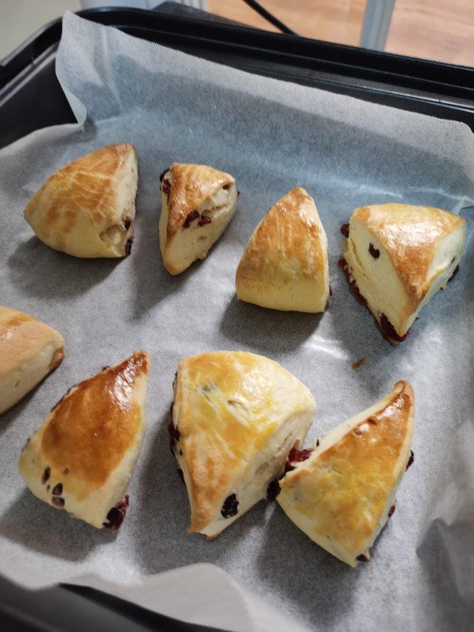 葡萄干司康（酵母版）