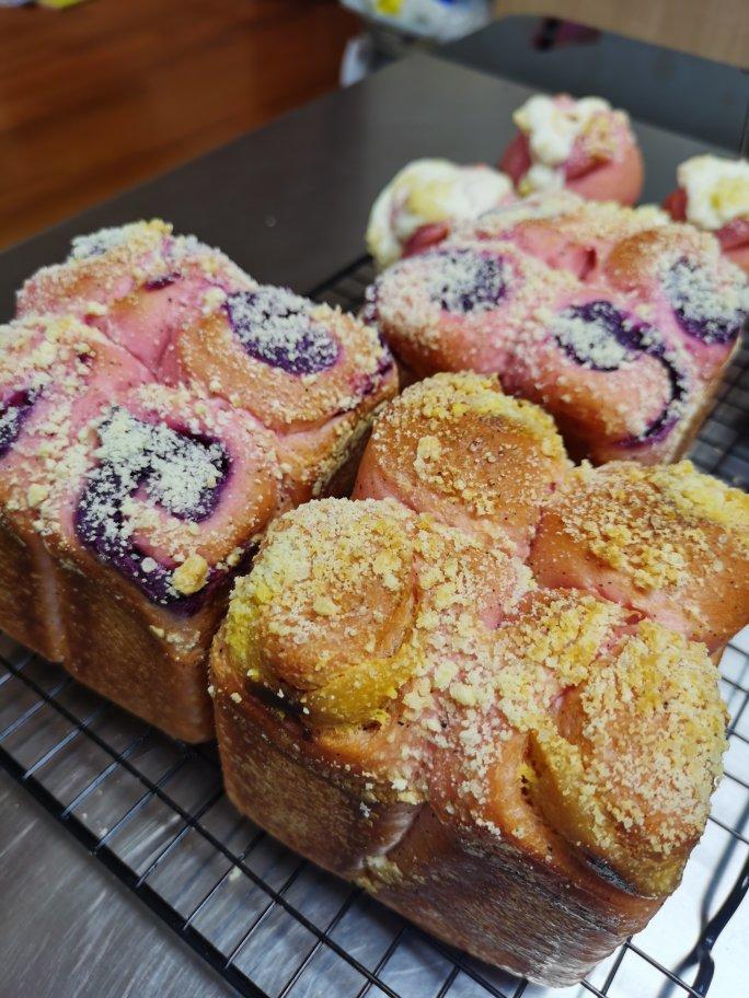 抹茶相思豆小吐司