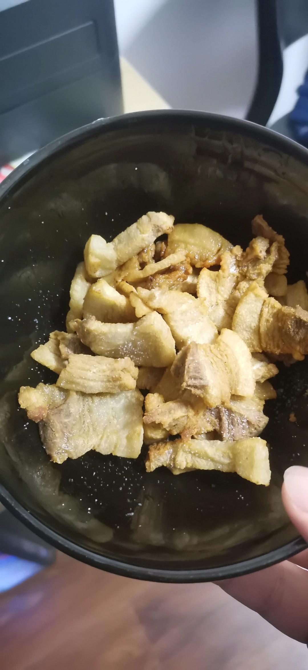 熬猪油