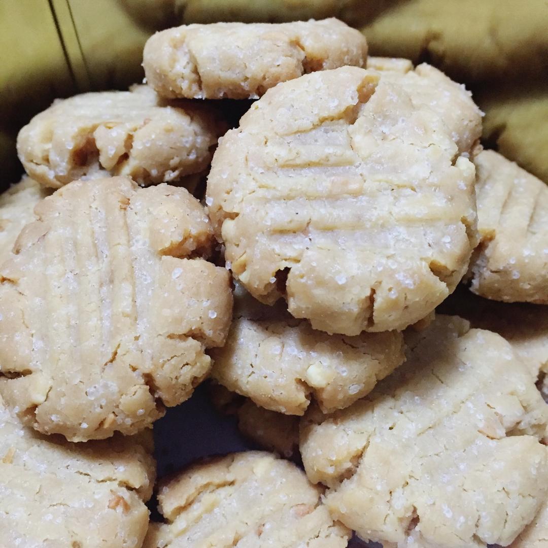 花生酱小小酥——好吃到迎风飘泪的饼干