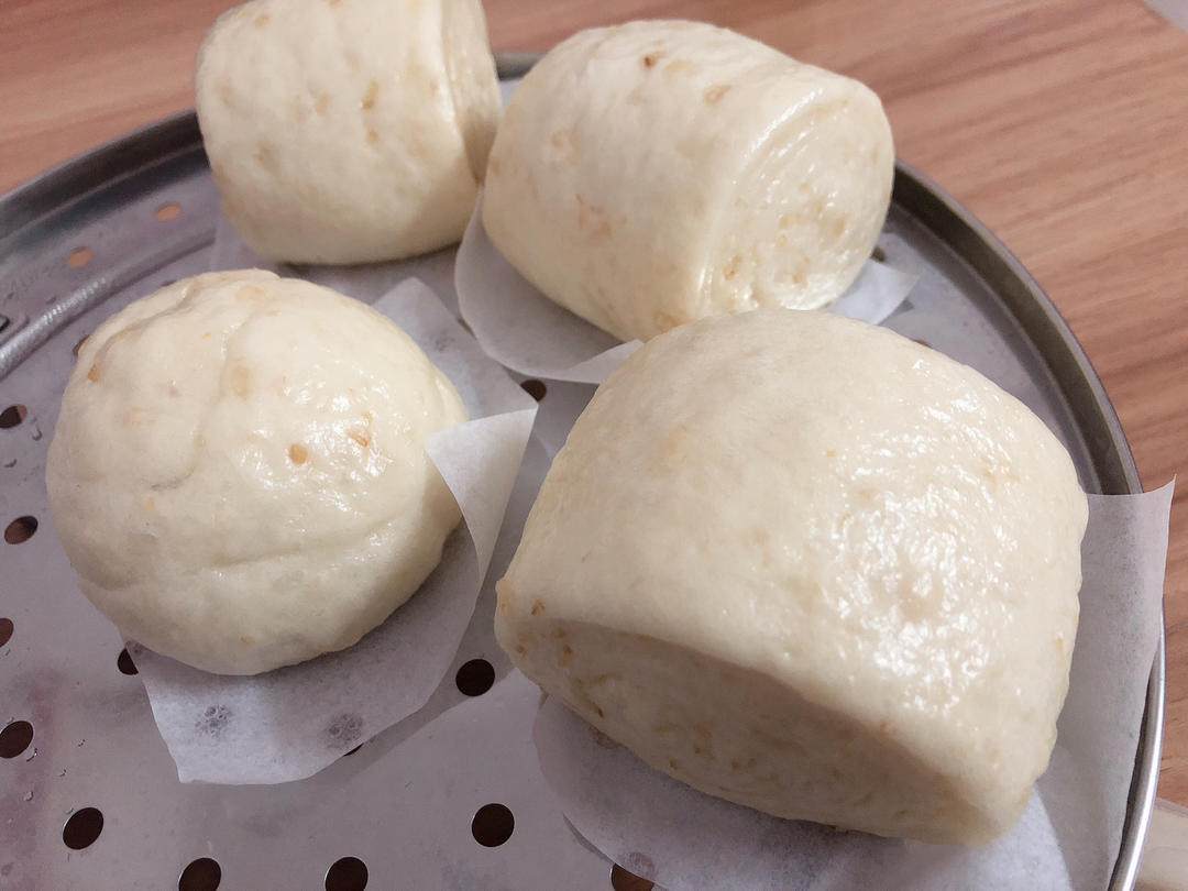 牛奶燕麦馒头【曼食慢语】