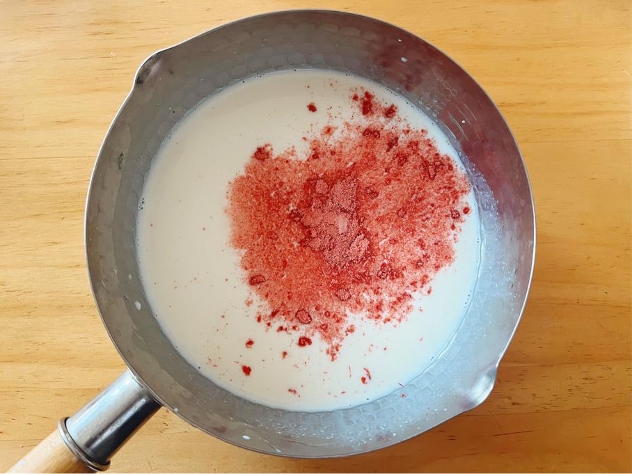奶fufu草莓果酱奶冻的做法 步骤7